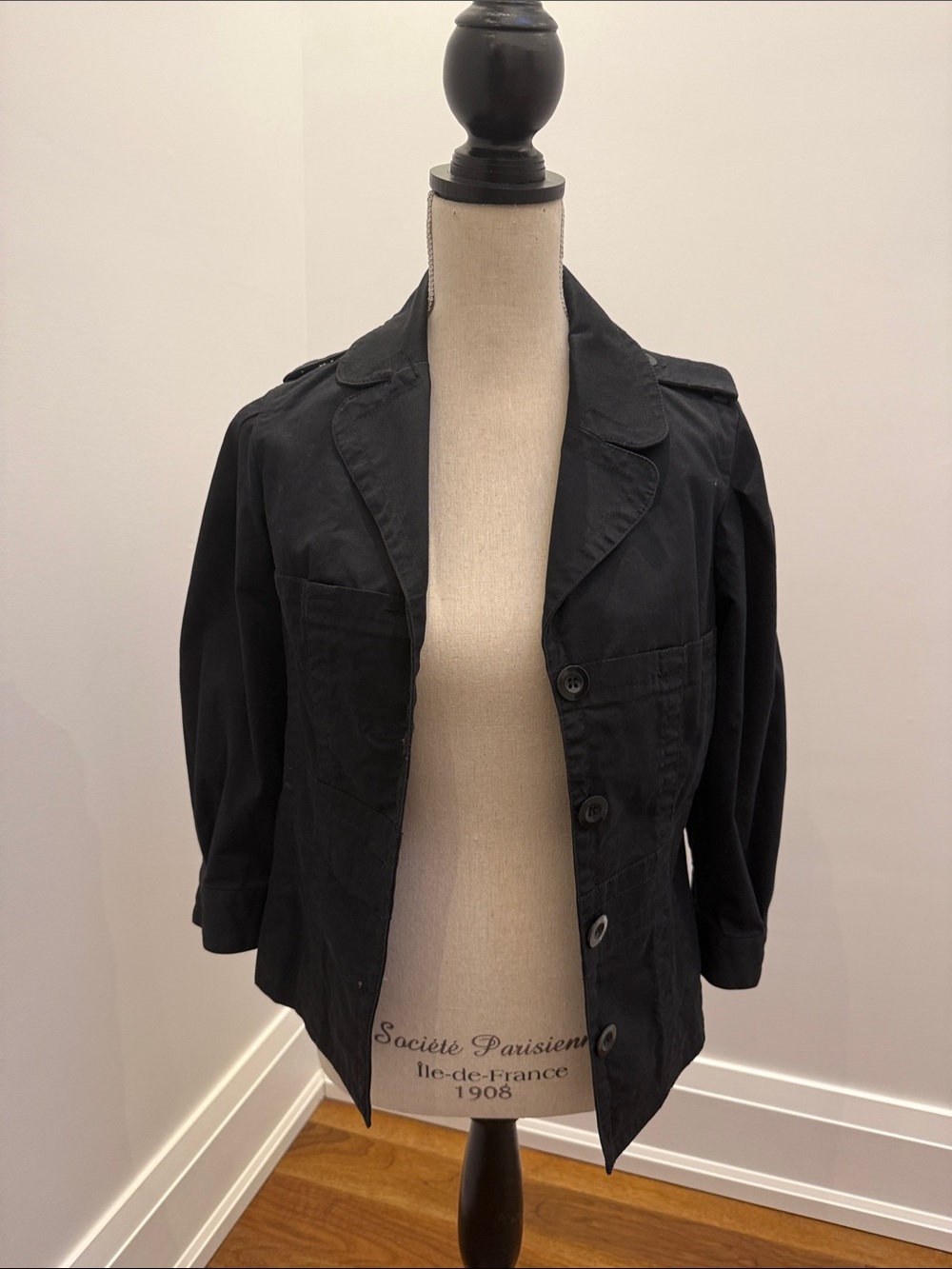 Marc by Marc Jacobs Navy Single-Breasted Notch Collar Blazer and navy trouser